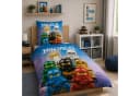 Familando Kinderbettwäsche Lego Ninjago Blau Wendebettwäsche Bild 2