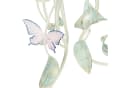 Licht-Erlebnisse Deckenleuchte SUMMER Weiß Rosa Metall Floral Bild 5
