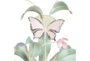 Licht-Erlebnisse Deckenleuchte SUMMER Weiß Rosa Metall Floral Bild 3