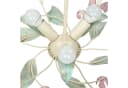 Licht-Erlebnisse Deckenleuchte SUMMER Weiß Rosa Metall Floral Bild 4
