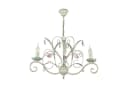 Licht-Erlebnisse Kronleuchter LUCE, 4-flammig, Floral Bild 2