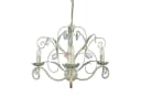 Licht-Erlebnisse Kronleuchter LUCE, 4-flammig, Floral Bild 3