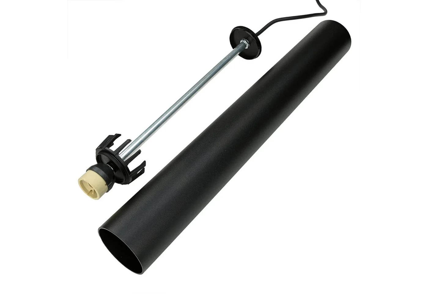 Licht-Erlebnisse Pendelleuchte EYE Schwarz Metall Höhenverstellbar GU10 - Bild 3