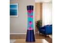 Licht-Erlebnisse Lavalampe RINGO Retro Blau Pink Warmweiß Bild 1