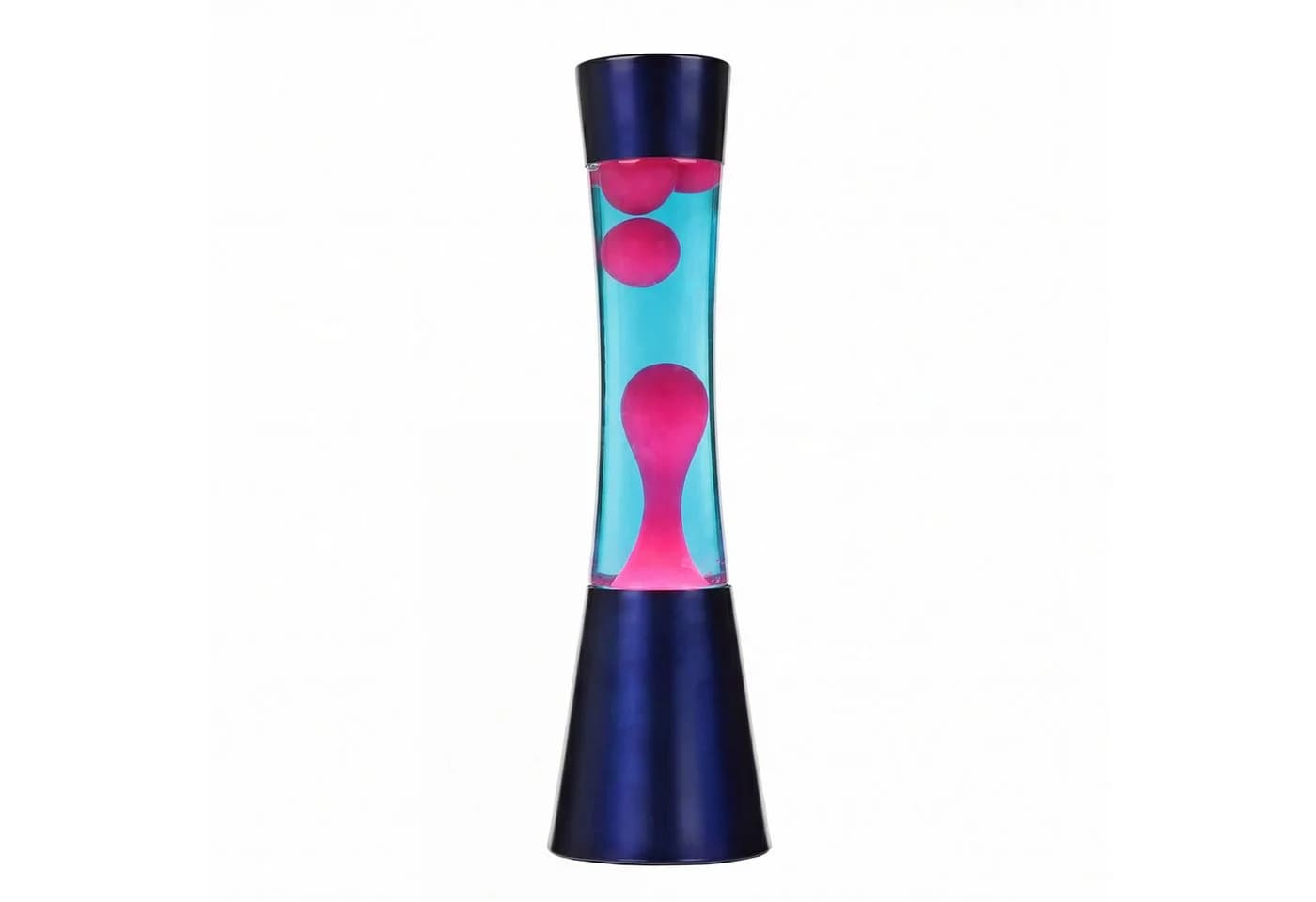 Licht-Erlebnisse Lavalampe RINGO Retro Blau Pink Warmweiß - Bild 2