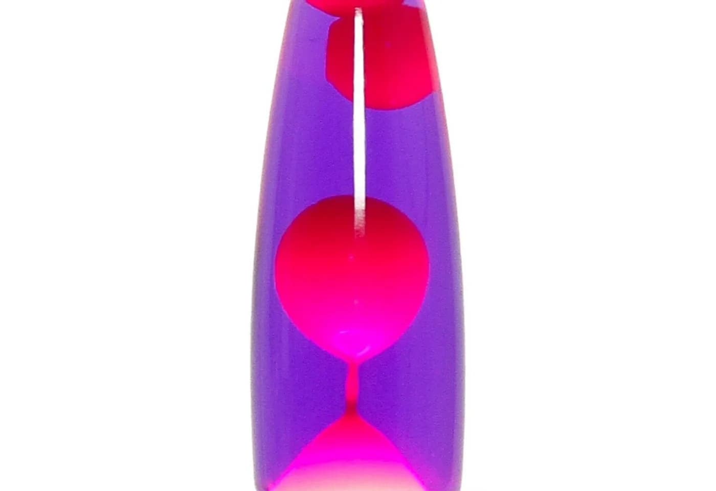 Licht-Erlebnisse Lavalampe TIMMY Retro Tischleuchte Rot/Lila - Bild 4