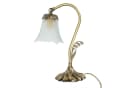 Licht-Erlebnisse Nachttischlampe Messing Floral Bild 2