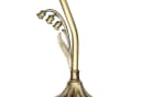 Licht-Erlebnisse Nachttischlampe Messing Floral Bild 5
