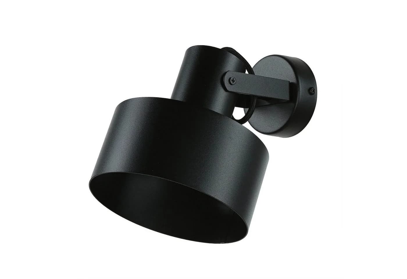 Licht-Erlebnisse Wandstrahler RIF Schwarz E27 Aufbaustrahler - Bild 2