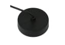 Licht-Erlebnisse Pendelleuchte HARMONY BLACK Schwarz Metall Stoff E27 Bild 5