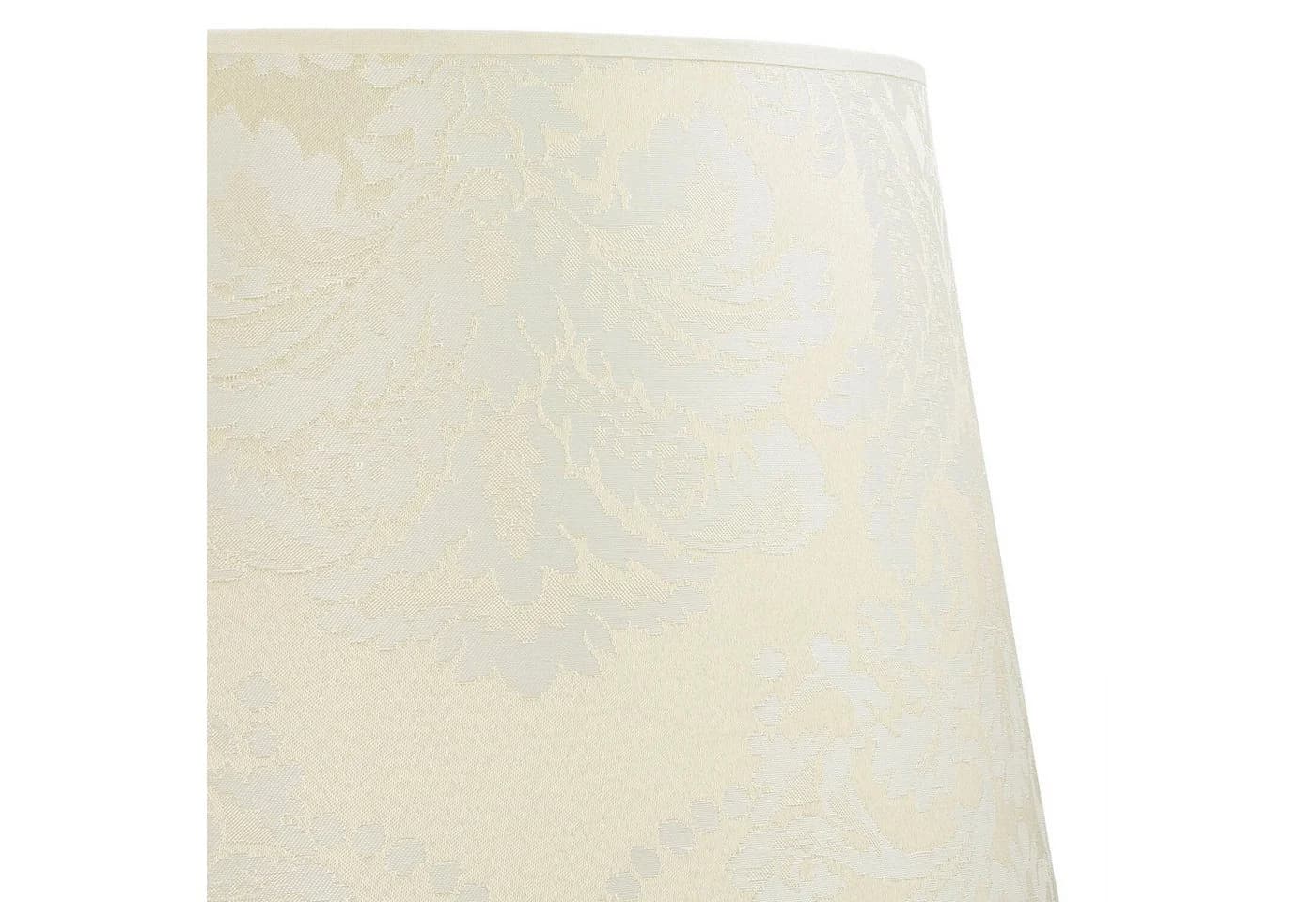 Licht-Erlebnisse Lampenschirm WILLOW Stoffschirm Ø 38 cm Barock-Muster - Bild 3