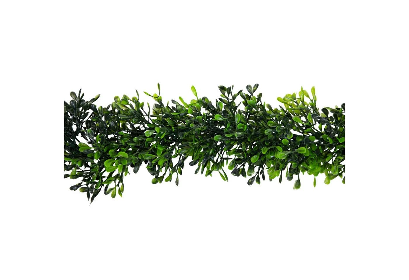 Seidenblumen Roß Buchsbaumgirlande 180cm Grün - Bild 4