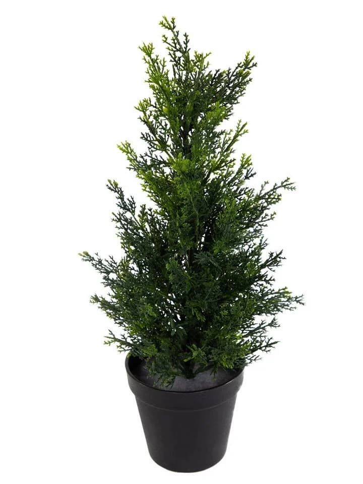 Kunstpflanze Zeder Natura LA mit Topf - 45 cm Höhe - Bild 2