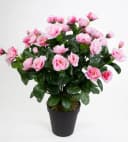 Kunstblume Azalee 40cm Rosa-Pink im Topf von Seidenblumen Roß Bild 2