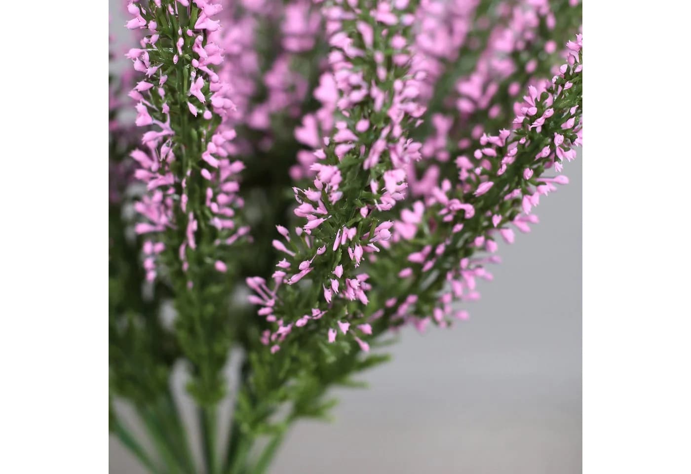 Kunstblume Erikabusch Rosa Seidenblumen Roß - Bild 3