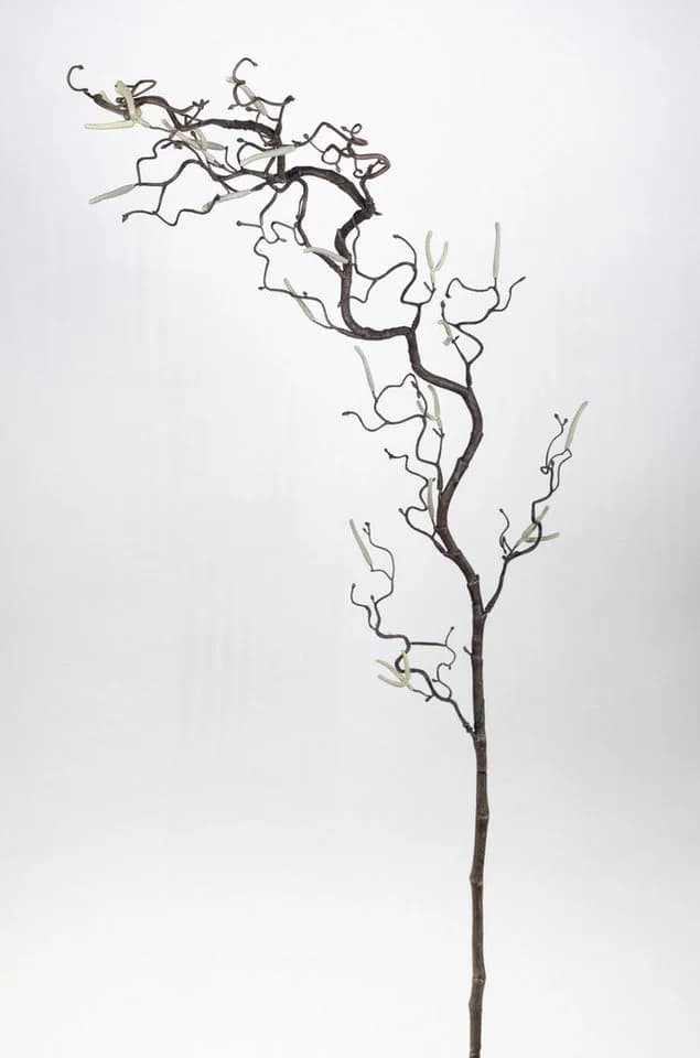Kunstzweig Korkenzieherzweig 120 cm Seidenblumen Roß - Bild 3