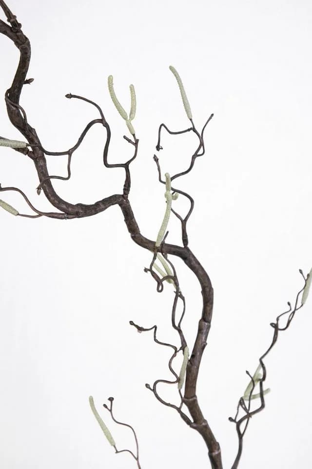 Kunstzweig Korkenzieherzweig 120 cm Seidenblumen Roß - Bild 4