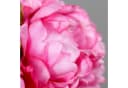 Seidenblumen Roß Kunstblume Pfingstrosenbouquet Rosa-Pink Bild 1