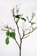 Kunstblume Magnolienzweig 98cm weiß Seidenblumen Roß Bild 1