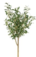 Seidenblumen Roß Kunstbaum Olivenbaum Set 2 Stück Grün 150 cm Bild 4