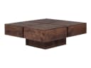 massivum Couchtisch Amberley Akazie 80x80 cm Bild 2