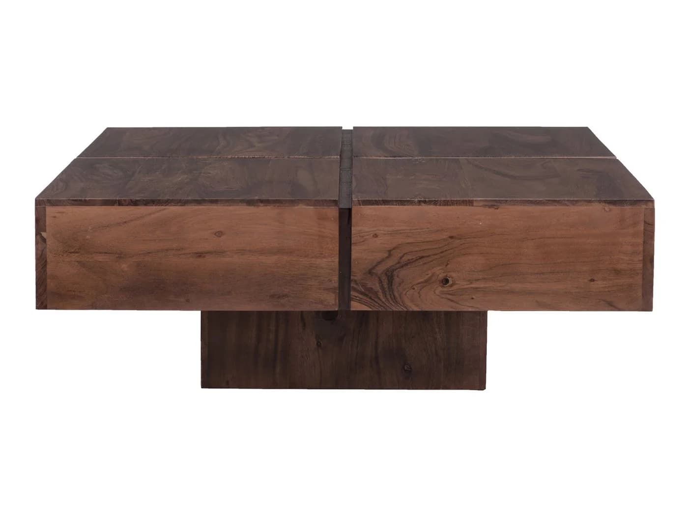 massivum Couchtisch Amberley Akazie 80x80 cm - Bild 3