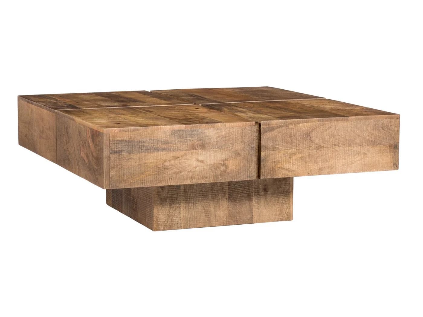 massivum Couchtisch Amberley Mango 80x80 cm - Bild 2