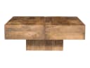 massivum Couchtisch Amberley Mango 80x80 cm Bild 3