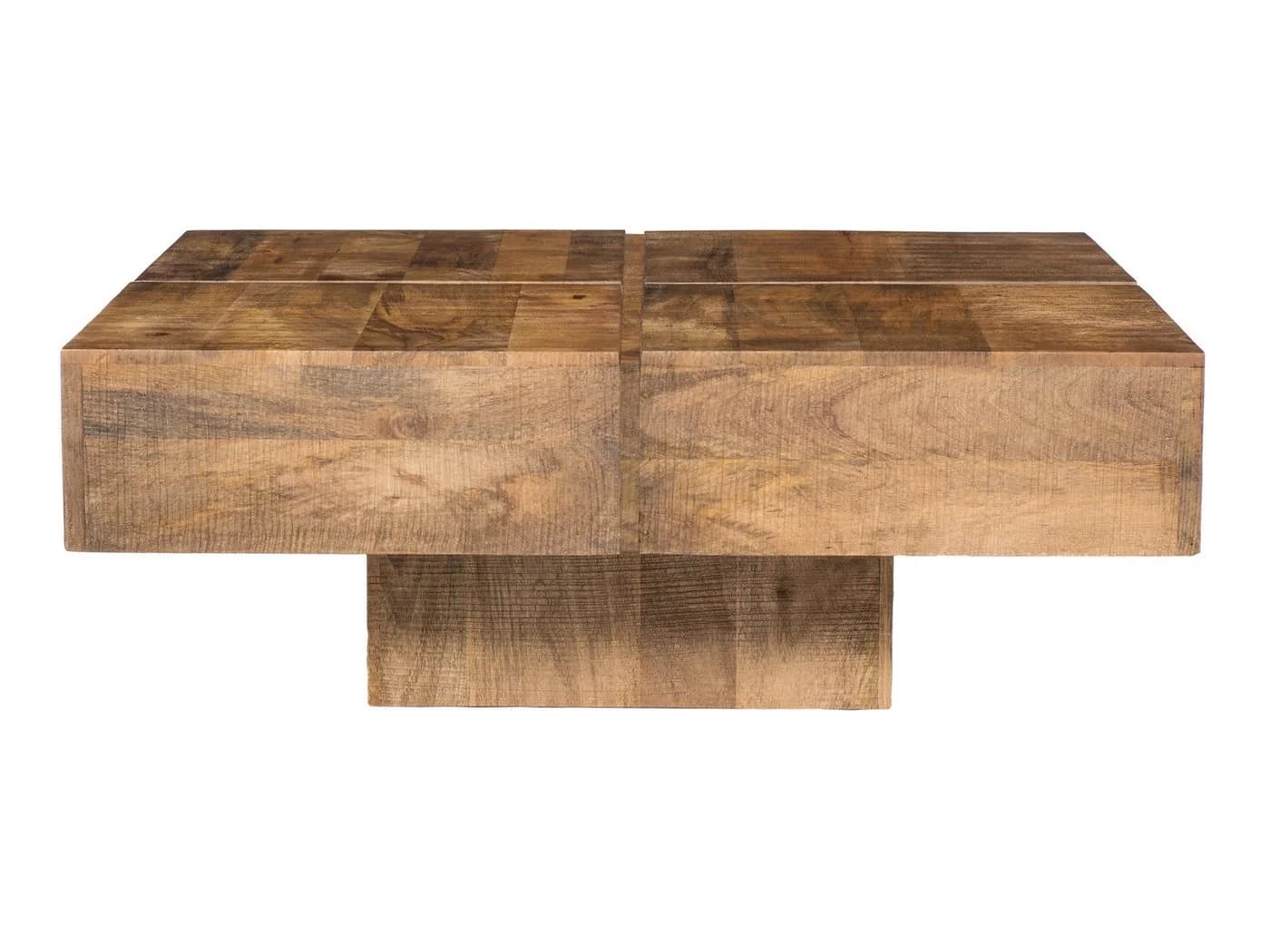 massivum Couchtisch Amberley Mango 80x80 cm - Bild 3