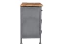 massivum Waschbeckenunterschrank Pinetown Metall-Holz Mix Bild 5