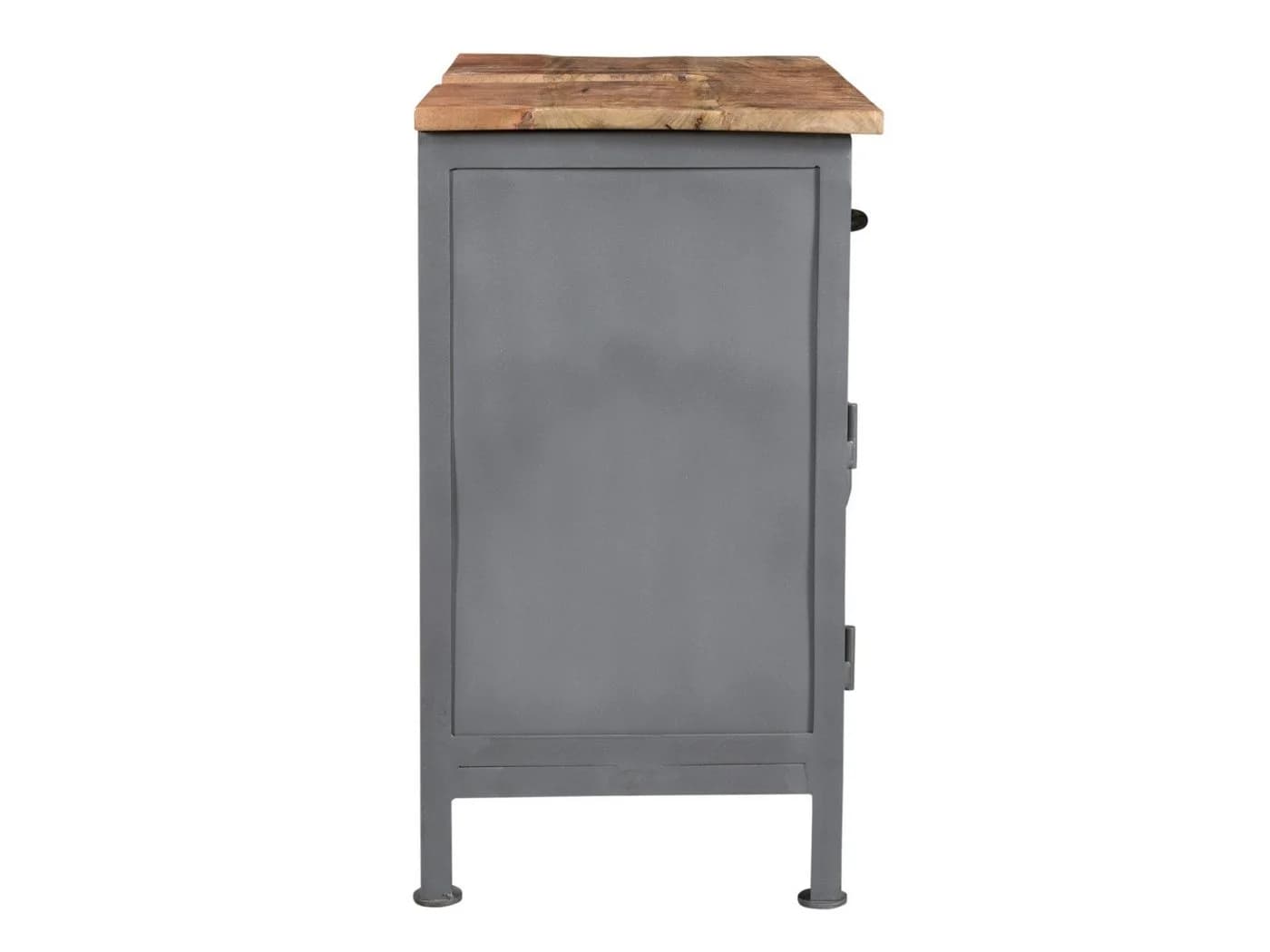 massivum Waschbeckenunterschrank Pinetown Metall-Holz Mix - Bild 5