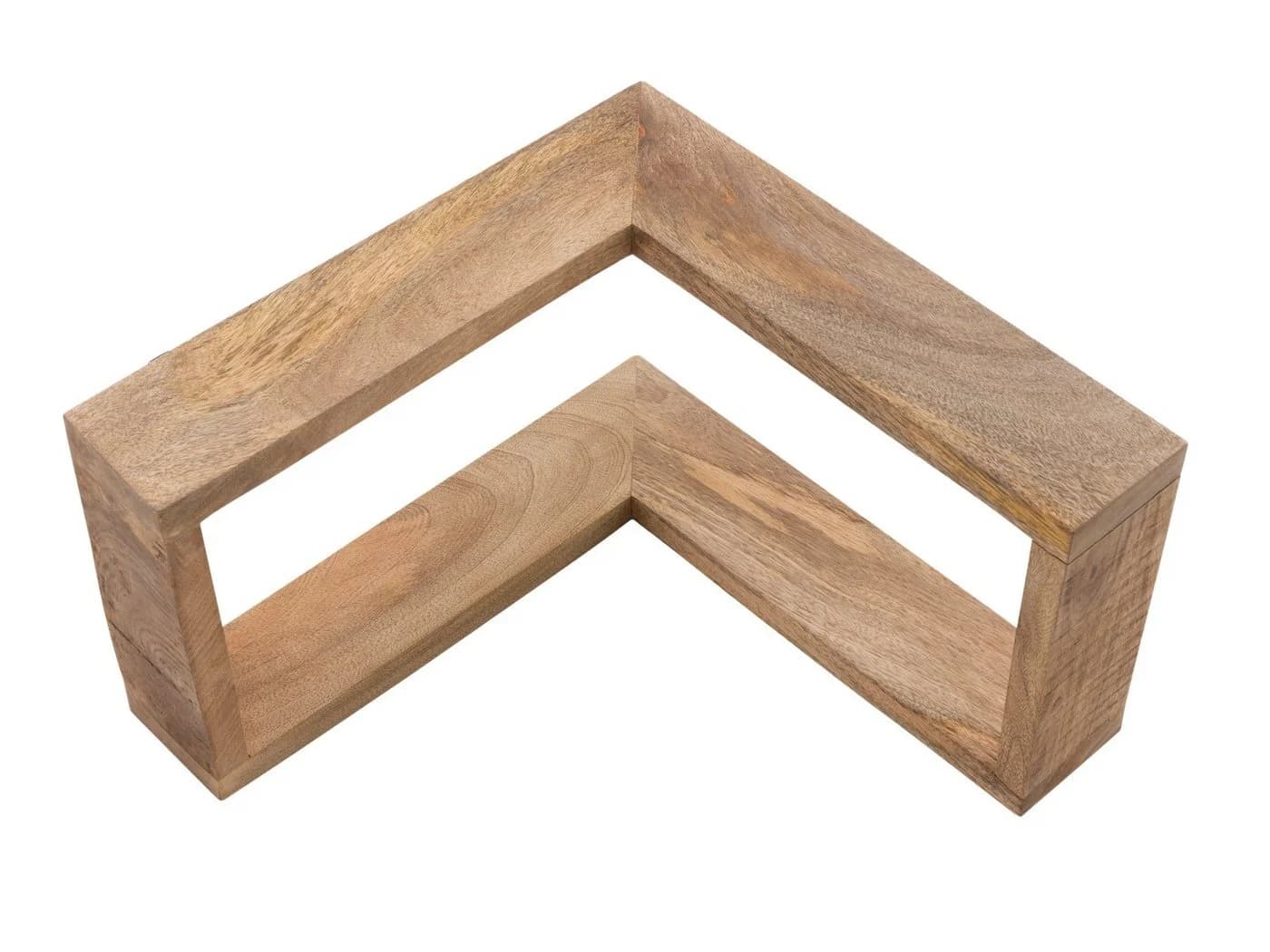 massivum Eckregal Pune Wandregal aus Mango-Holz - Bild 3
