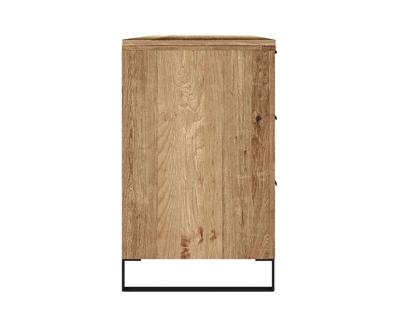 massivum Waschtisch Sydney Wildeiche II 138 cm braun - Bild 4