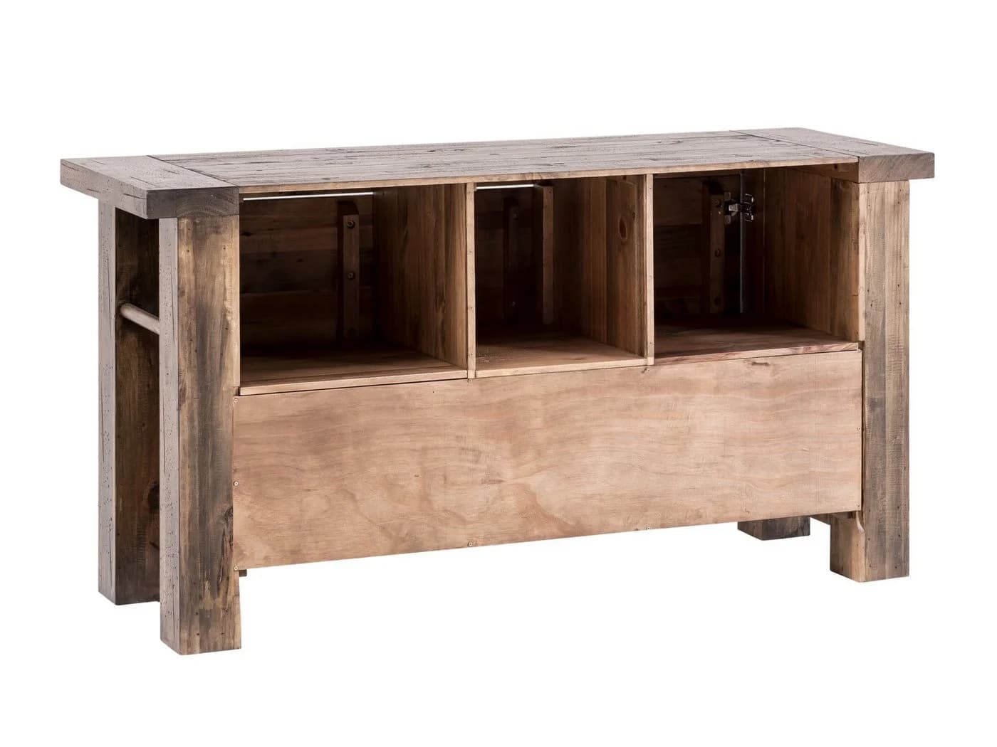 massivum Waschtisch Cancun 140cm aus rustikalem Holz - Bild 5