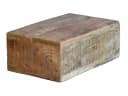 massivum Wanddekoobjekt mit Geheimfach Mangoholz braun Bild 2