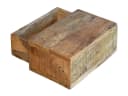 massivum Wanddekoobjekt mit Geheimfach Mangoholz braun Bild 3