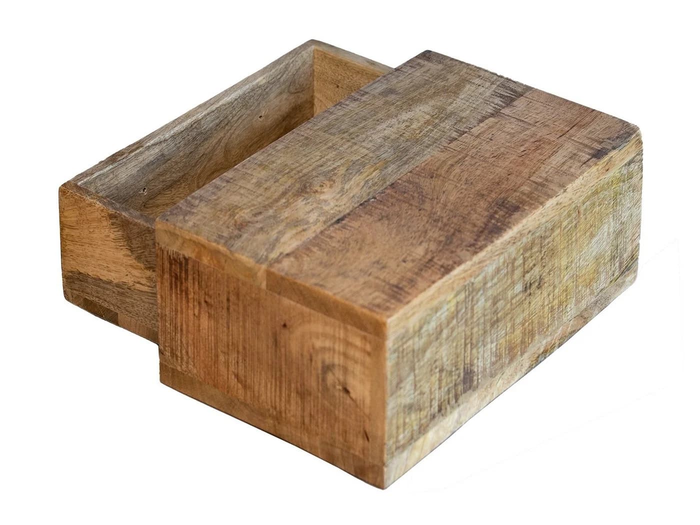 massivum Wanddekoobjekt mit Geheimfach Mangoholz braun - Bild 3