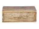 massivum Wanddekoobjekt mit Geheimfach Mangoholz braun Bild 4