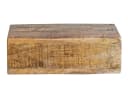 massivum Wanddekoobjekt mit Geheimfach Mangoholz braun Bild 5