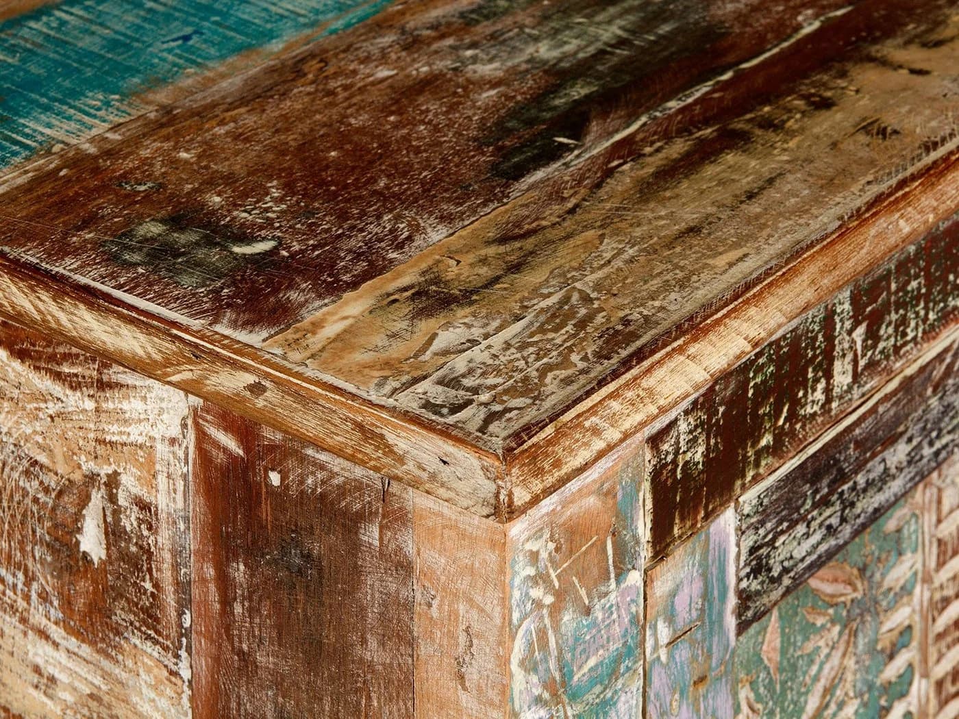 massivum Waschbeckenunterschrank Blue Lagoon Massivholz Mango - Bild 5
