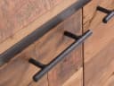 massivum Lowboard Bristol TV-Bank Massivholz Metall Braun Bild 4
