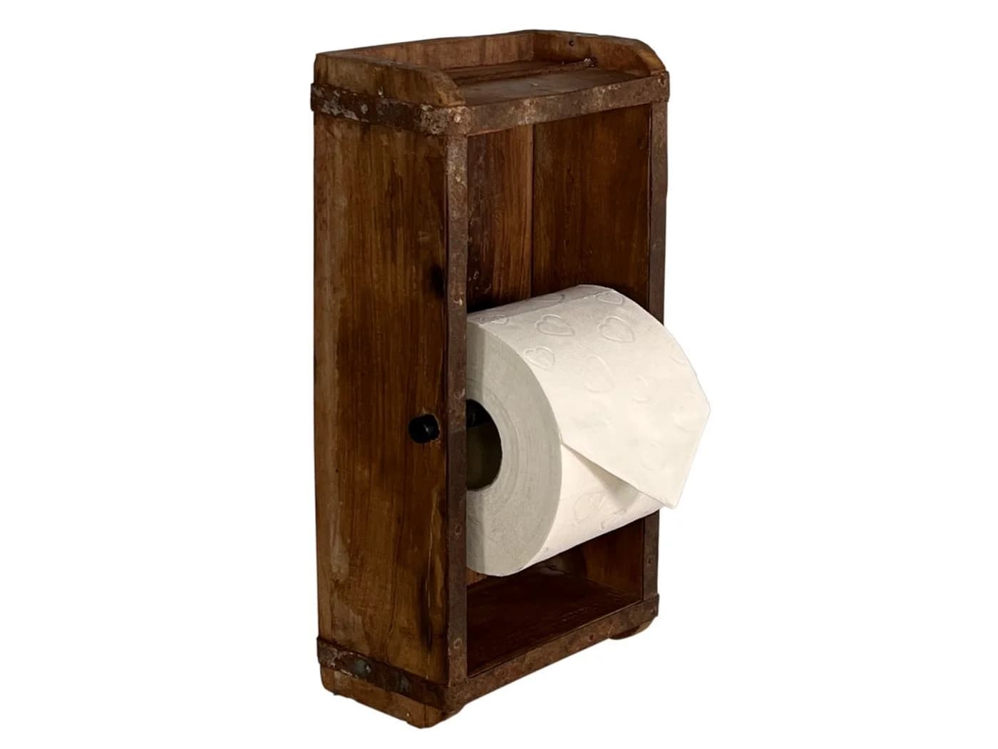 massivum Wanddekoobjekt Ziegelform Rollenhalter Badezimmer Deko - Bild 2