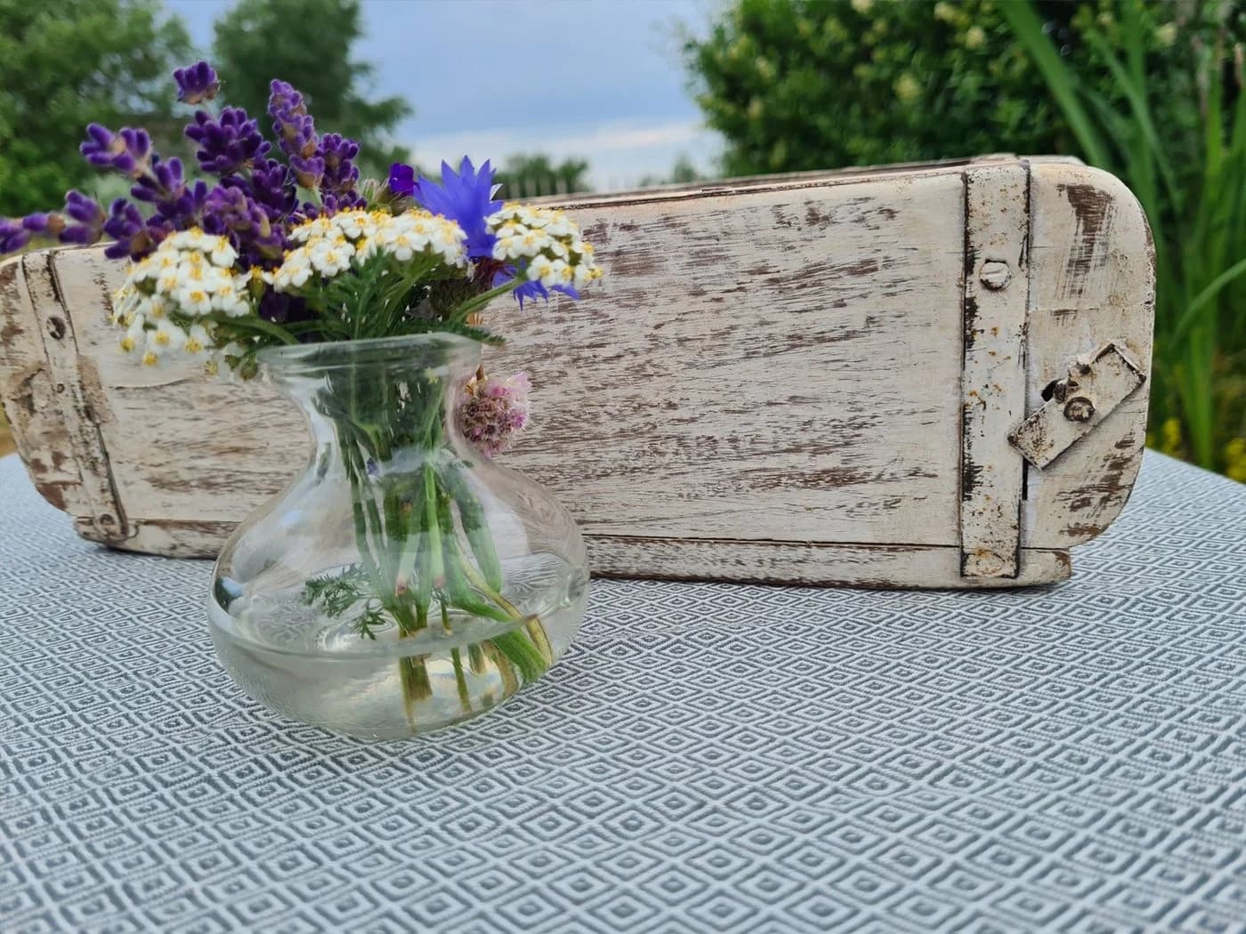massivum Wanddekoobjekt Dekokiste Ziegelform Weiß - Bild 3