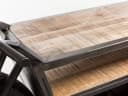 massivum Lowboard Harlow TV-Bank Mango Metall Bild 3