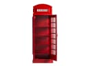 massivum Bücherregal Telefonzelle Rot London Design Vitrine Glasschrank Bild 4