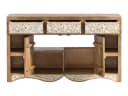 massivum Waschtisch Delhi 130cm Echtholz Badezimmer Schrank Bild 3