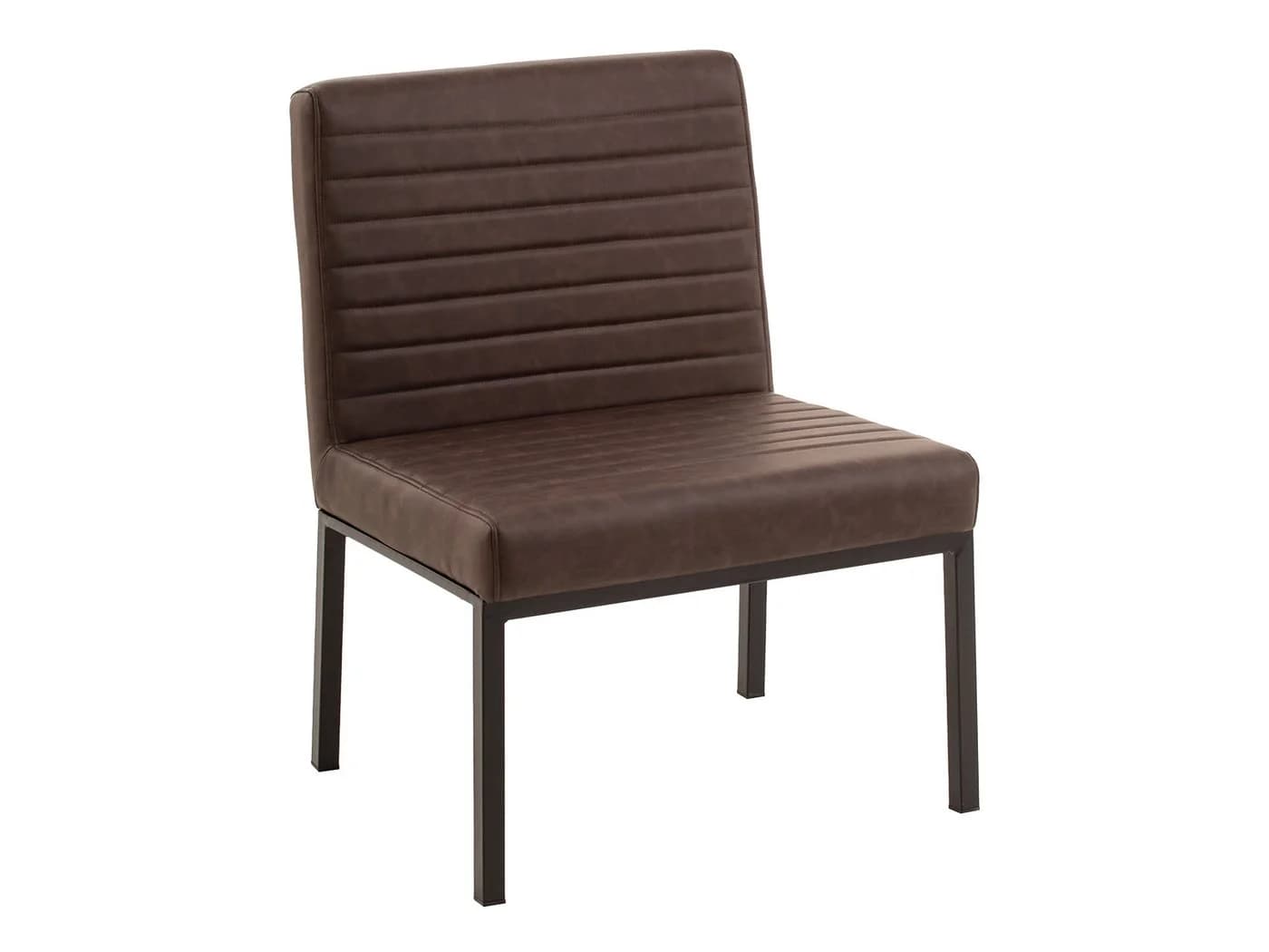 massivum XXL Wingston Esszimmerstuhl 250kg Kunstleder Braun - Bild 2