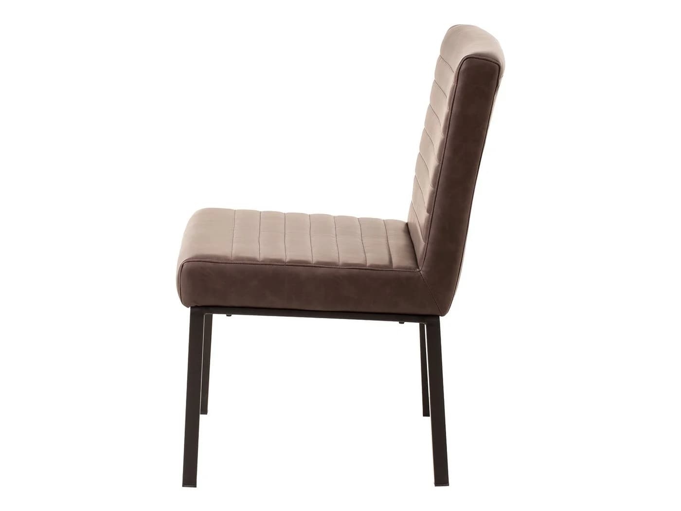 massivum XXL Wingston Esszimmerstuhl 250kg Kunstleder Braun - Bild 4