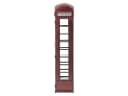 massivum Hochschrank Telefonzelle Metall Rot Bild 5