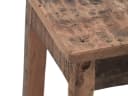 Hocker Chalet-Stil aus Altholz, braun Bild 3
